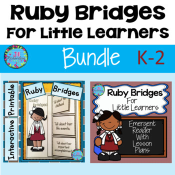 Preview of Ruby Bridges Activities Black History Month ESL Kindergarten First Second Grade