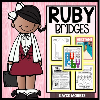 Preview of Ruby Bridges Activities Close Reading Crafts and More