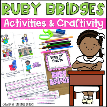 Preview of 1st Grade Ruby Bridges Activities - Historical Figures Social Studies Lessons