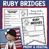 Ruby Bridges Biography Activities | Easel Activity Distanc