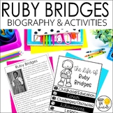 Ruby Bridges Biography Black History Month Activities and 