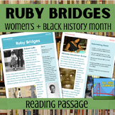 Ruby Bridges Biography Reading Comprehension Research | Wo