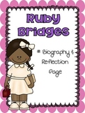 Ruby Bridges Biography & Reflection Page