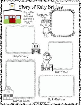 Ruby Bridges Activities For Kindergarten / Ruby Bridges Worksheets by