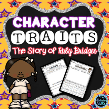 Preview of The Story of Ruby Bridges Character Trait Sorting - Black History Month