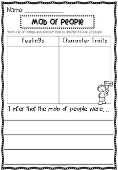 The Story of Ruby Bridges Character Trait Sorting - Black History Month