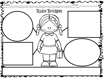 Ruby Bridges - Close Read and Activities for Grades K-3 | TpT