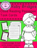 Ruby Bridges Passage & Task Cards