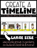 Ruby Bridges {Create a Timeline} Black History Month Kinde