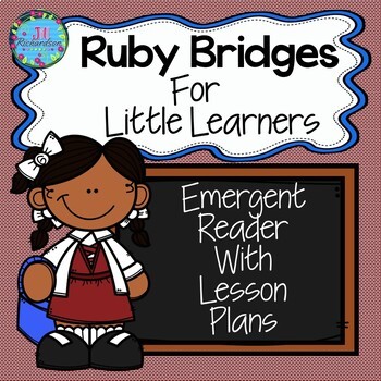 Preview of Ruby Bridges Reader Black History Month ESL Kindergarten, 1st & 2nd grade