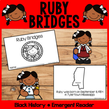 Preview of Ruby Bridges | Emergent Readers | Black History Month