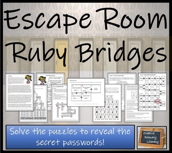 Preview of Ruby Bridges Escape Room Activity
