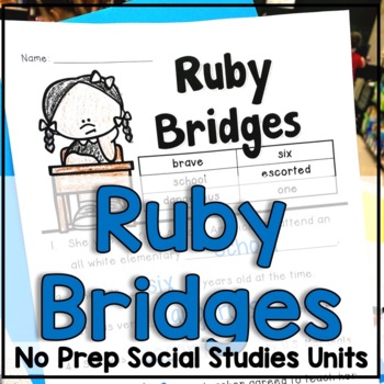 Preview of Ruby Bridges Facts and Timelines