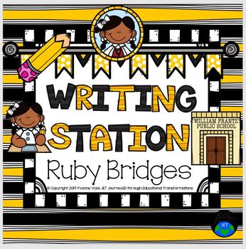 Preview of Ruby Bridges Mini Writing Station