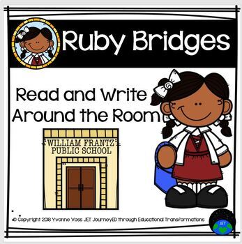 Preview of Ruby Bridges Read and Write Around the Room