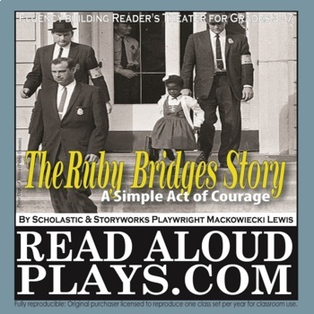 Preview of Ruby Bridges Black History Readers Theater