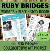 Ruby Bridges Research Newsletter + Collaborative Art- Wome