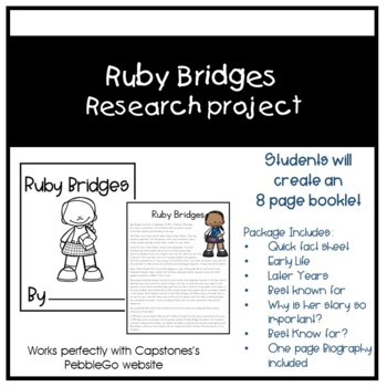 Preview of Ruby Bridges Research Project