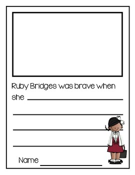 Preview of Ruby Bridges Written Response