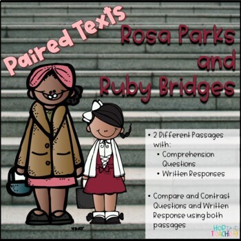 Preview of Ruby Bridges and Rosa Parks Paired Texts