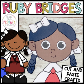 Preview of Ruby Bridges craft | Black History Month craft