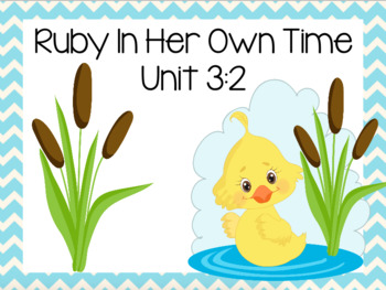 Preview of Ruby on her own Time! First Grade Reading Street FLIPCHART Unit 3: Week 2