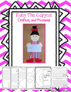 Preview of Ruby the Copycat Craftivity & Printables