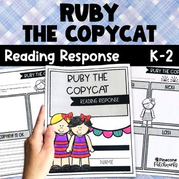 Preview of Ruby the Copycat Read-Aloud Activities: Reading Response Journal