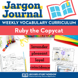 Ruby the Copycat Vocabulary • Back to School Read Aloud Le