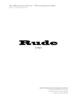 Preview of Rude By Magic!  OMG FREE :O