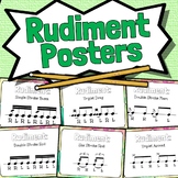 Rudiment Posters | Percussion Technique Posters For Young 