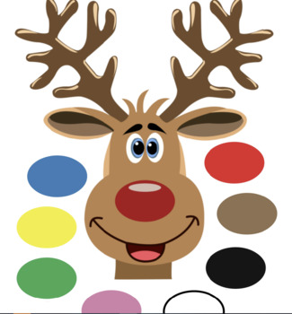 Preview of Rudolph Felt Board Story
