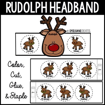 rudolph headband