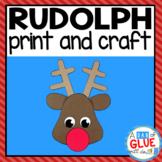 Rudolph the Reindeer Paper Craft Activity and Creative Writing