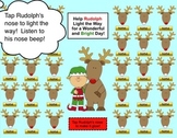 Rudolph, Reindeer, & Christmas Themed SMART Board Attendan