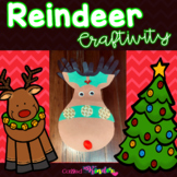 Rudolph Reindeer Craft | Christmas Activity | Holidays Aro