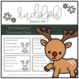 Rudolph! Rudolph! An Interactive Christmas Poem