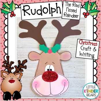 Preview of Rudolph The Red Nosed Reindeer | Christmas Craft