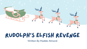 Preview of Rudolph's Elfish Revenge Monologue for Kids 1 Minute Christmas Holiday Drama