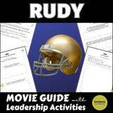 Rudy Movie Guide with Discussion Questions, Writing Activi
