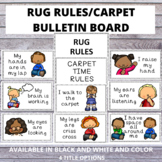 Rug Rules Carpet Rules Bulletin Board