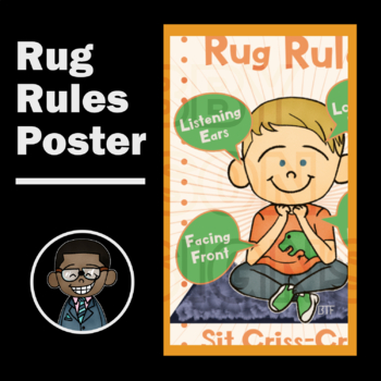 Preview of Rug Rules Poster (Editable)