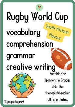Preview of Rugby World Cup 2023: Reading, Vocabulary, Comprehension