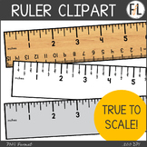 Ruler Clipart: True to Scale