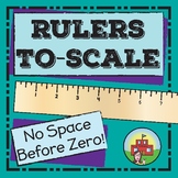 Ruler Clipart - To Scale