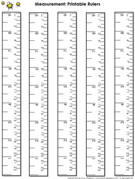 Free Printable Ruler {inches and cm} - Paper Trail Design