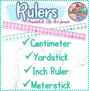 Preview of Ruler Printables and Clip Art
