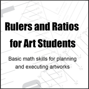 Preview of Rulers and Ratios for Art Students