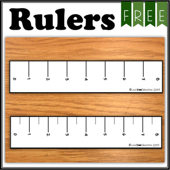 Preview of Rulers for the whole class - FREE