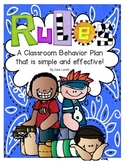 Rules (A Classroom Behavior Plan that is simple and effective)